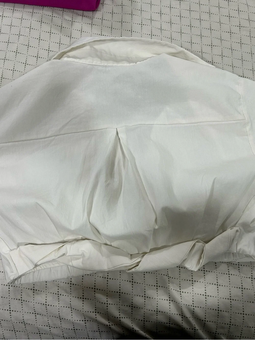 Zara White Womens top